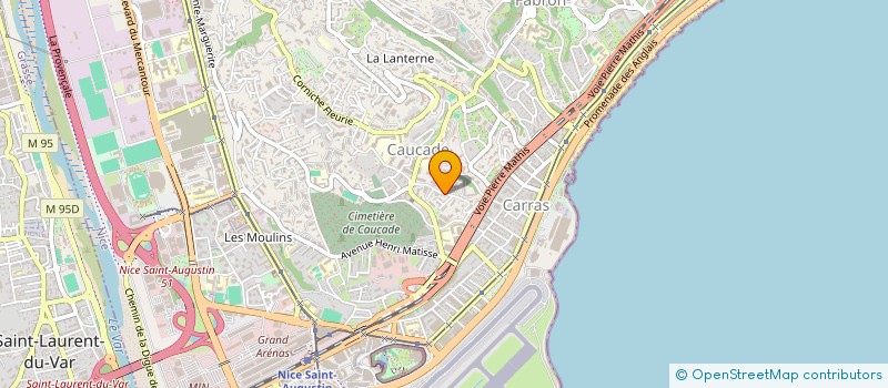 localisation de l'entreprise JLM à NICE
