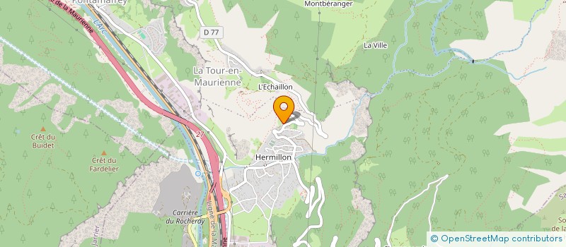 localisation de l'entreprise JLM  LA TOUR-EN-MAURIENNE