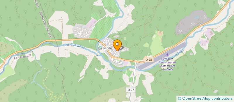 localisation de l'entreprise JLM  LA MOLE