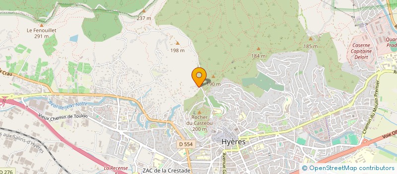 localisation de l'entreprise JLM  HYERES