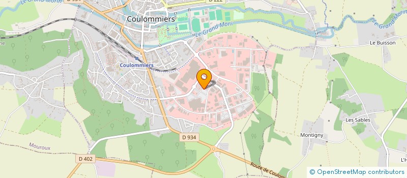 localisation de l'entreprise JLM AUTO à COULOMMIERS