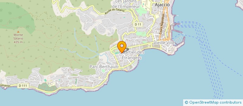 localisation de l'entreprise JLM BATIMENT à AJACCIO