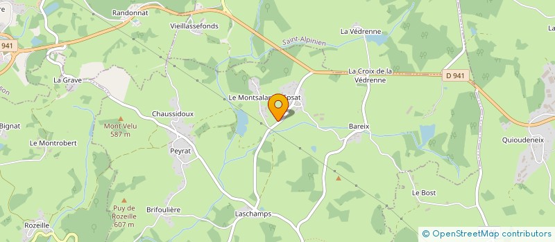 localisation de l'entreprise JLM BOVERT à SAINT-PARDOUX-LE-NEUF