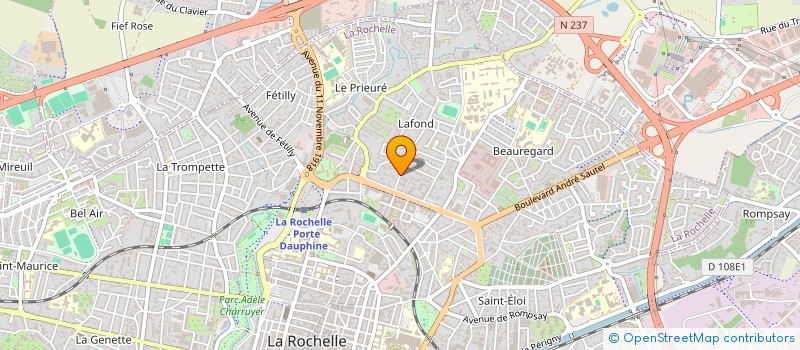 localisation de l'entreprise JLM CONSEIL  LA ROCHELLE