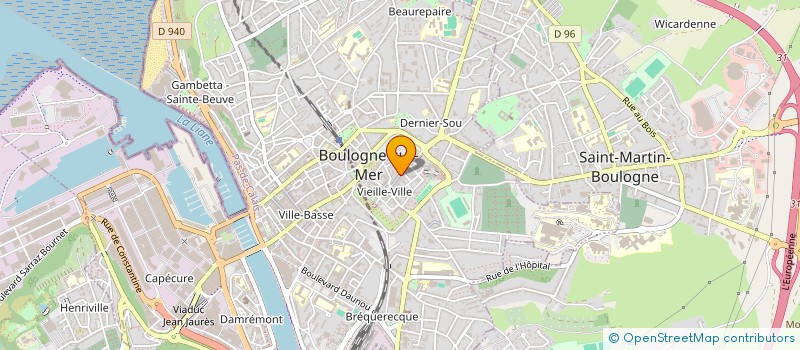 localisation de l'entreprise JLM CONSULTING à BOULOGNE-SUR-MER