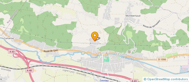 localisation de l'entreprise JLM DIFFUSION  CESSIEU