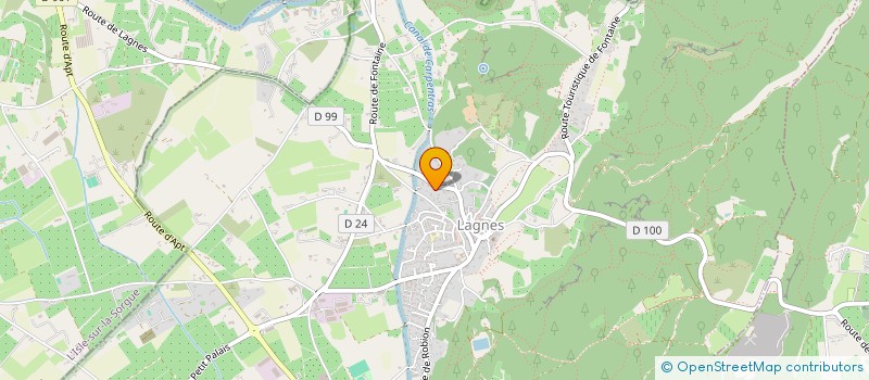 localisation de l'entreprise JLM IMMO  LAGNES