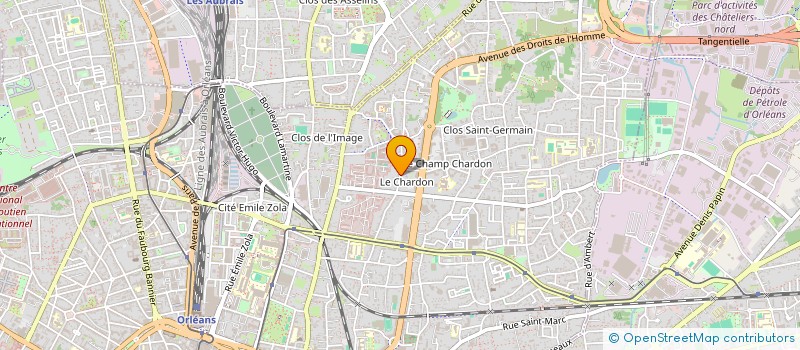 localisation de l'entreprise JLM IMMO à ORLEANS