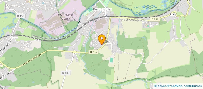 localisation de l'entreprise JLM IMMO à RECQUIGNIES