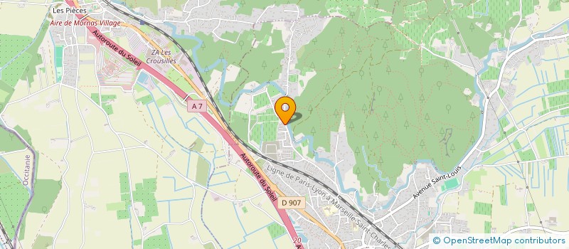 localisation de l'entreprise JLM IMMOBILIER  PIOLENC