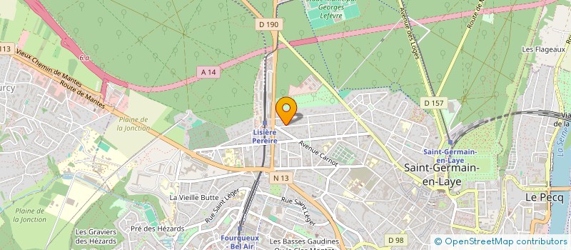 localisation de l'entreprise JLM INVEST  SAINT-GERMAIN-EN-LAYE