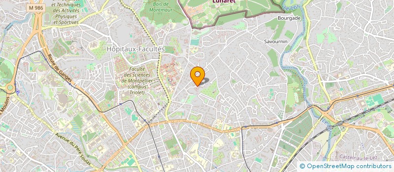 localisation de l'entreprise JLM JURIS à MONTPELLIER