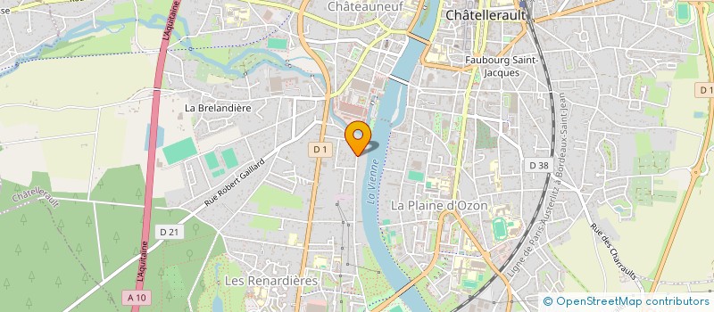 localisation de l'entreprise JLM PATRIMOINE  CHATELLERAULT