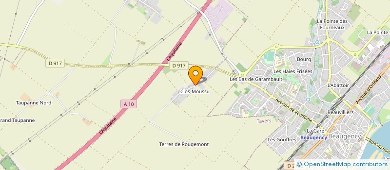 localisation de l'entreprise JLM PRESTATIONS à TAVERS
