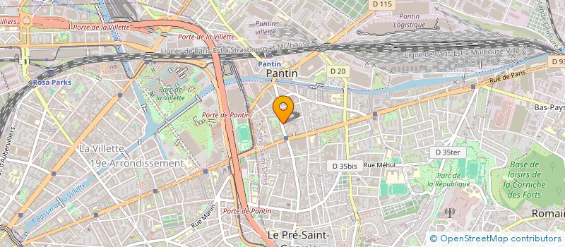 localisation de l'entreprise JLM PRO  SAINT-DENIS