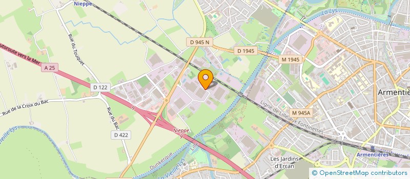 localisation de l'entreprise JLM PRO HOLDING  NIEPPE