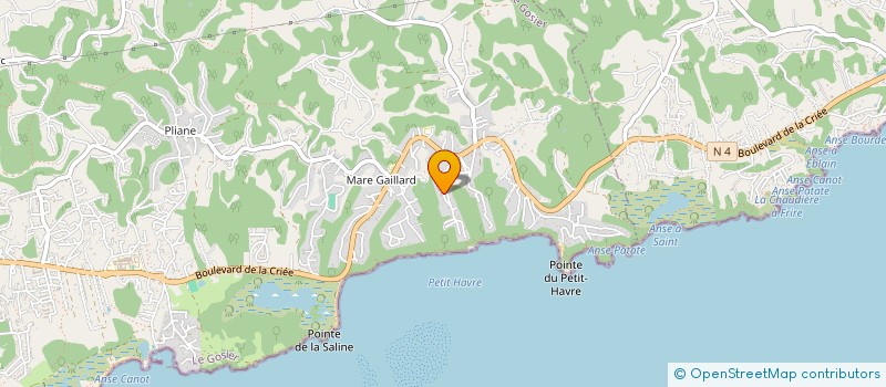 localisation de l'entreprise JLM TRAVAUX ET ENTRETIEN  LE GOSIER