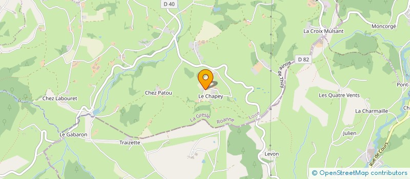 localisation de l'entreprise JLM63  LA GRESLE