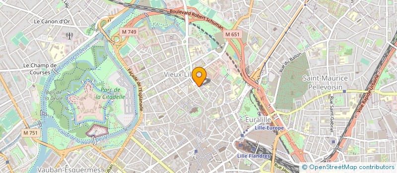 localisation de l'entreprise JLMA à LILLE