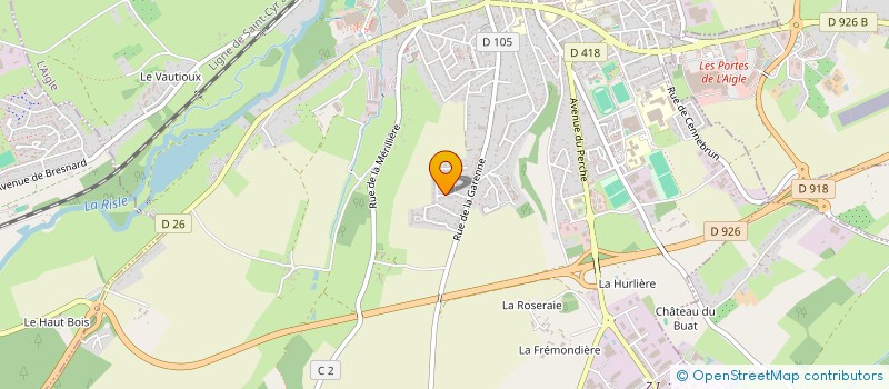 localisation de l'entreprise JLMA à L'AIGLE