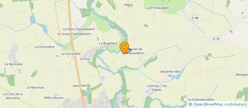 localisation de l'entreprise JLMB  LES LUCS-SUR-BOULOGNE