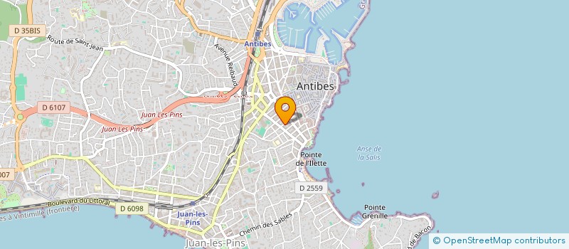 localisation de l'entreprise JLMC à ANTIBES