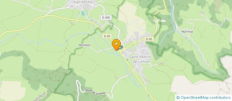 localisation de l'entreprise JLMC  SAINT-MARTIN-DE-LENNE