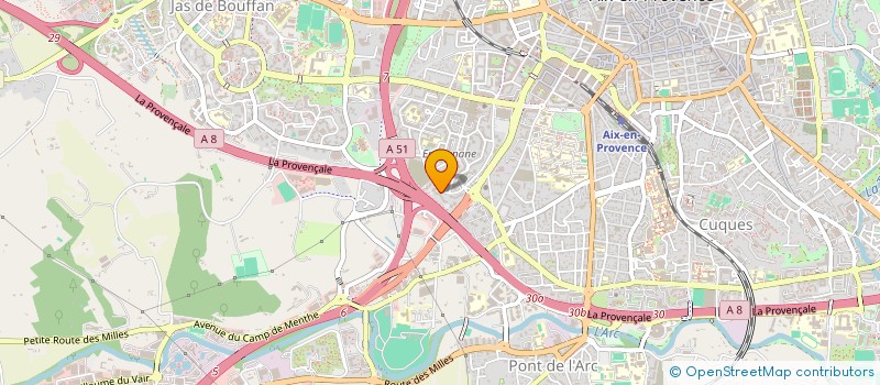 localisation de l'entreprise JLMC  AIX-EN-PROVENCE