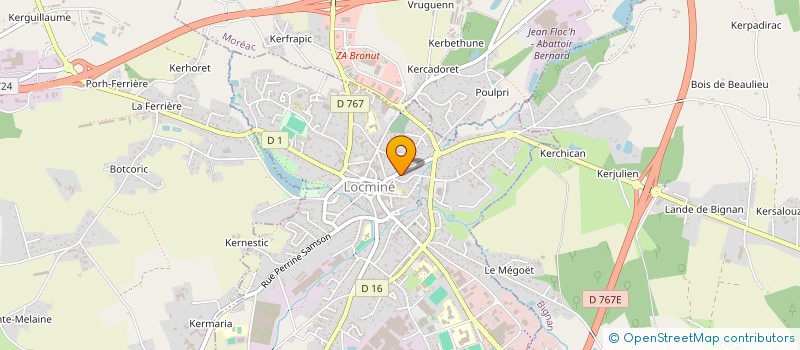 localisation de l'entreprise JLMCD IMMOBILIER  LOCMINE