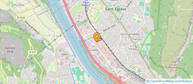 localisation de l'entreprise JLMD  SAINT-EGREVE