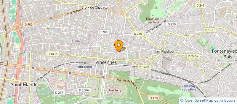 localisation de l'entreprise JLMDHV à VINCENNES