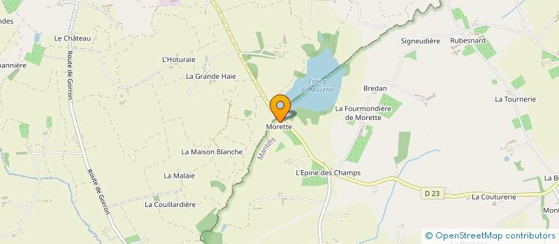 localisation de l'entreprise JLMG à MANTILLY