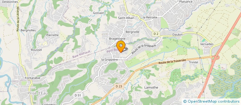 localisation de l'entreprise JLMH  PETIT-BOURG