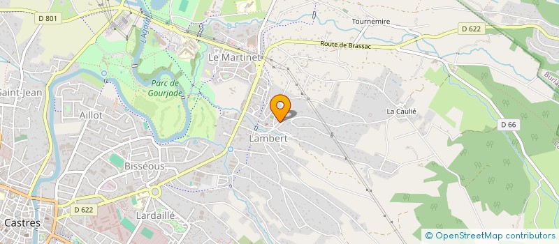 localisation de l'entreprise JLMR ALBENGE  CASTRES