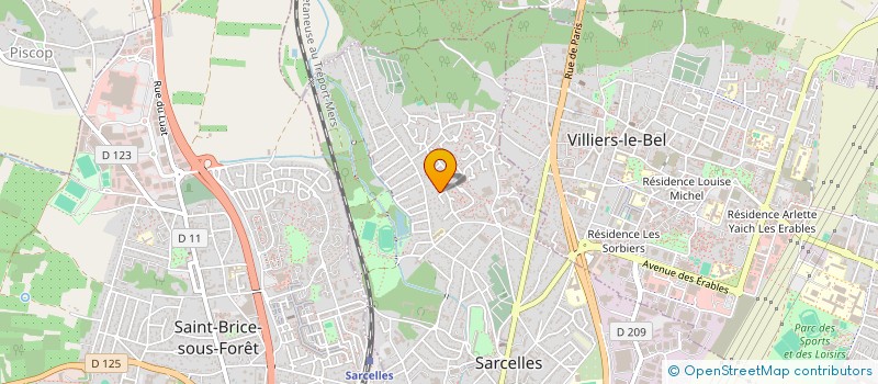 localisation de l'entreprise JLMS  SARCELLES