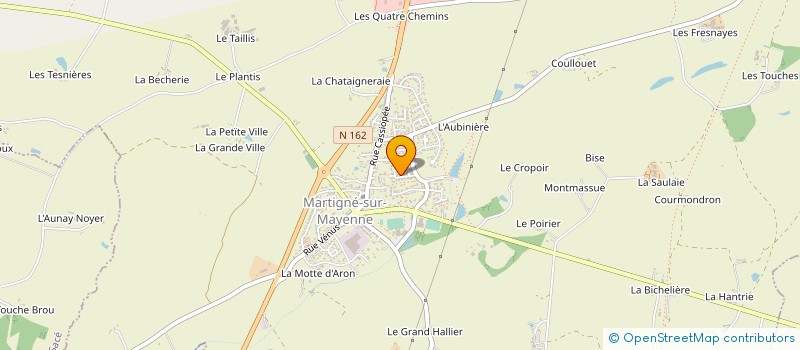localisation de l'entreprise JLN 247  MARTIGNE-SUR-MAYENNE