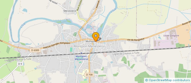 localisation de l'entreprise JLN  MONTPON-MENESTEROL