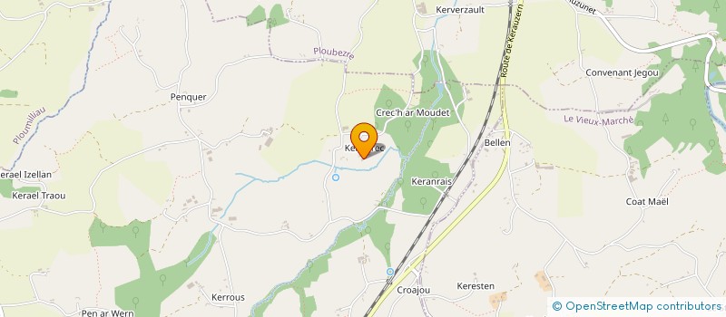 localisation de l'entreprise JLN  PLOUARET