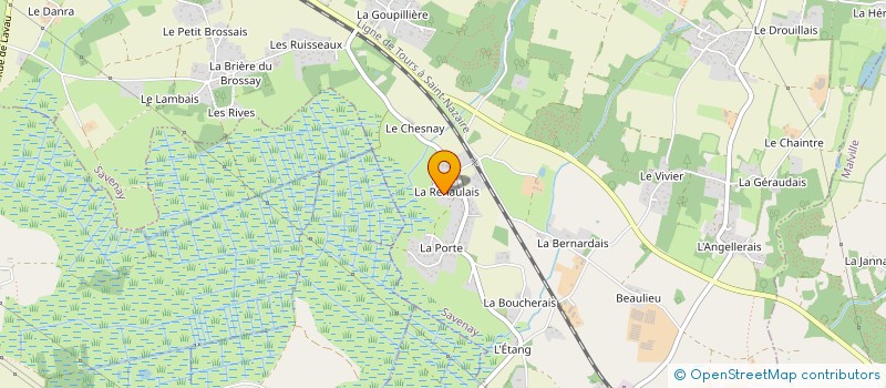 localisation de l'entreprise JLN  SAVENAY