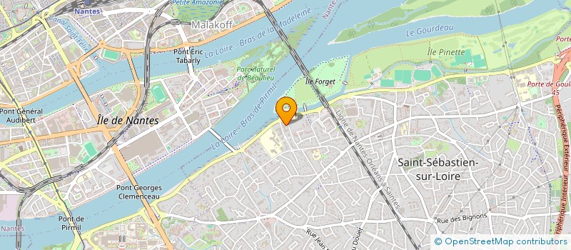 localisation de l'entreprise JLN ALLIANCE FAMILLE  SAINT-SEBASTIEN-SUR-LOIRE