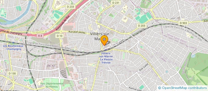 localisation de l'entreprise JLN CAR  VILLIERS-SUR-MARNE