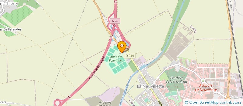localisation de l'entreprise JLN DISTRIBUTION à REIMS