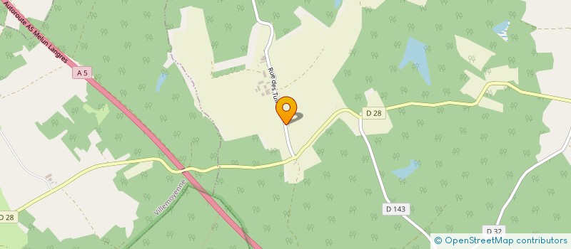 localisation de l'entreprise JLN DKA  CHAUFFOUR-LES-BAILLY