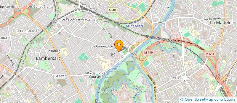 localisation de l'entreprise JLN IMMOBILIER à LAMBERSART