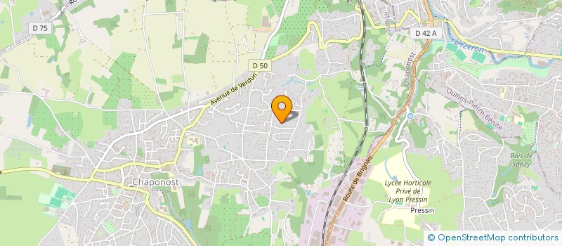 localisation de l'entreprise JLN INVEST  CHAPONOST