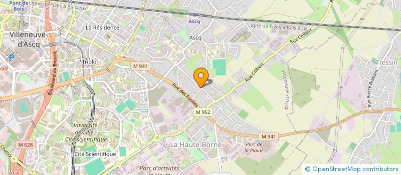 localisation de l'entreprise JLN IT-SOLUTIONS à VILLENEUVE-D'ASCQ