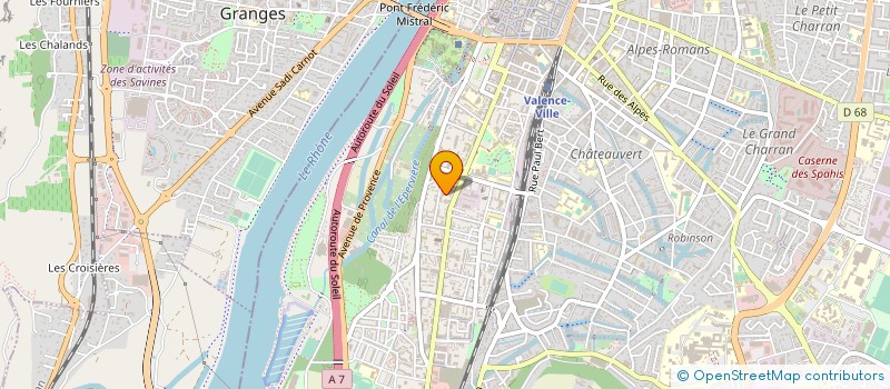 localisation de l'entreprise JLNP FINANCES  VALENCE