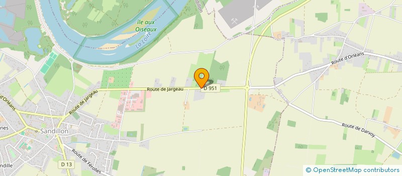 localisation de l'entreprise JLO CONSULTING à SANDILLON