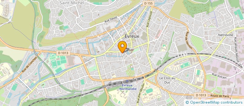 localisation de l'entreprise JLO & HARPE  EVREUX