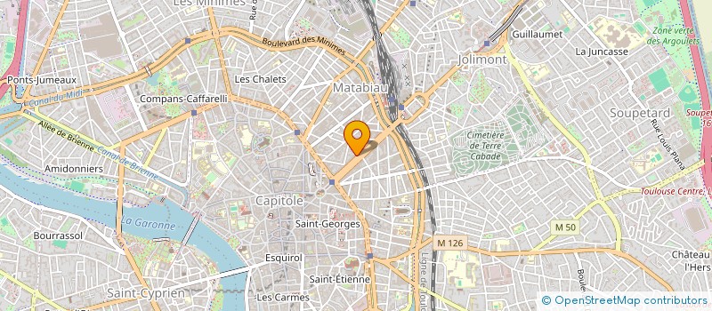 localisation de l'entreprise JLO IMMO  TOULOUSE